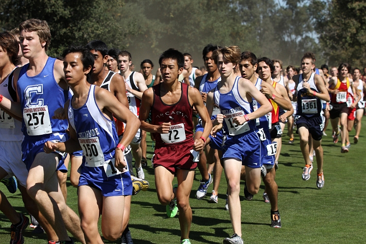 2010 SInv D1-011.JPG - 2010 Stanford Cross Country Invitational, September 25, Stanford Golf Course, Stanford, California.